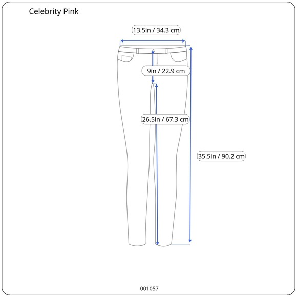 CELEBRITY PINK Women's Blue Distressed Denim Jeans Straight Leg Size 27 - Picture 8 of 8